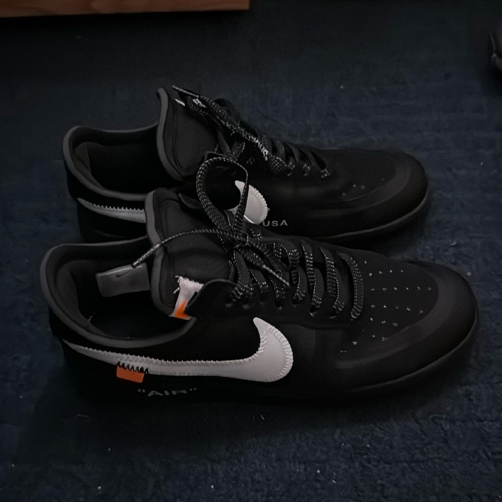 Off White Air Force 1 black